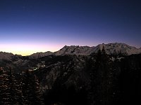 Ciaspollata al tramonto e al chiaro di Luna in Torcola il 10 gennaio 09 - FOTOGALLERY